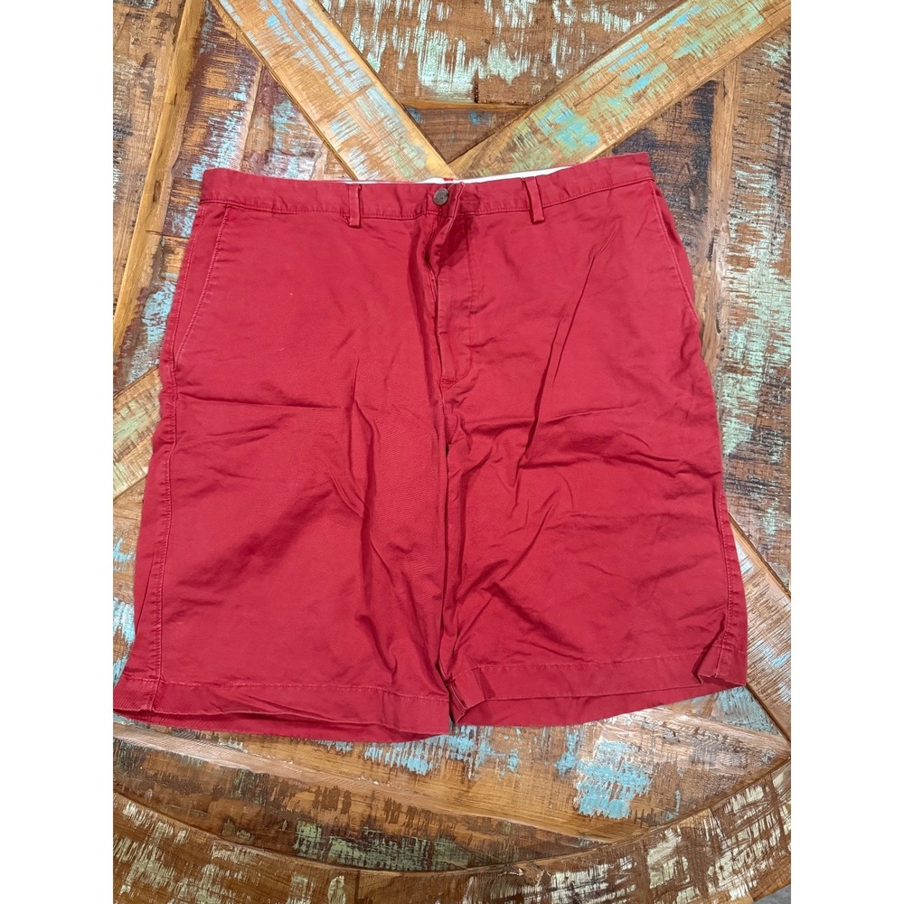 Mens Banana Republic Red Bermuda Shorts Chino Size 38‎